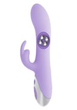 Spinderella Rechargeable Silicone Rabbit Vibrator - Purple