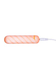 Softies Dual Silicone Rechargeable Body Bullet Vibrator 4in - Orange