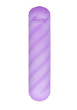 Softies Dual Silicone Rechargeable Body Bullet Vibrator 4in - Purple