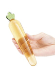 Glas Bunny's Secret Glass Dildo 7.25in - Yellow/Green
