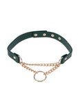 Sex & Mischief Indica Day Collar - Green/Gold