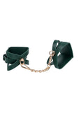 Sex & Mischief Indica Cutout Cuffs - Green/Gold