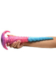 Creature Cock Vibropus Rechargeable Silicone Anal Dildo with Remote Control - Blue/Pink