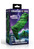 Creature Cocks Tenta Girth Silicone Penis Enhancer - Green/Black