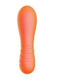 Sorbet Orange Gaze Rechargeable Silicone Bullet Vibrator - Orange