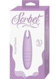 Sorbet Purple Passion Rechargeable Silicone Bullet Vibrator - Lavender