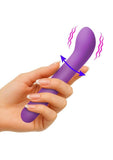 Bang! G-Spot Flexible Rechargeable Silicone Vibrator - Purple