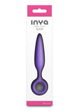 INYA Slide Silicone Anal Plug - Purple