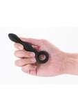 Renegade Slim Tapered Slim Silicone Anal Plug - Black