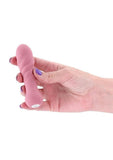 X & O's Love Rechargeable Silicone Compact Vibrator - Pink
