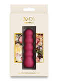 X & O's Embrace Rechargeable Silicone Compact Vibrator - Pink