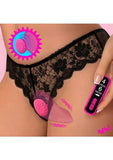 Bang! Silicone Rechargeable Panty Vibe with Remote Control - Pink