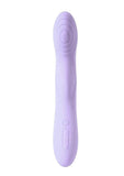 Svakom Selena Warming Rechargeable Silicone G-Spot Vibrator with Clitoral Stimulator - Lavender