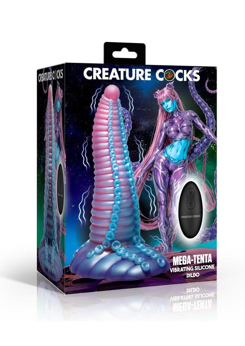 Creature Cocks Mega-Tenta Vibrating Silicone Dildo