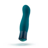 Blush Oh My Gem Fierce Rechargeable Warming Silicone G-Spot Vibrator Blue Topaz