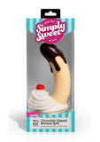 Simply Sweet Chocolate Dipped Banana Split Premium Silicone Dildo