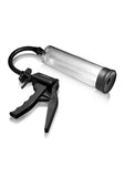Jock Amp Up Penis Pump with Trigger Handle - Black/Clear