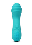 Nu Sensuelle Muse XLR8 Rechargeable Silicone Bullet Vibrator with Heat - Blue