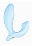 Sky Stratus Tapping Rechargeable Silicone Plug - Blue