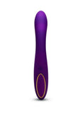 Me You Us Warming Rechargeable Silicone G-Spot Vibrator - Purple