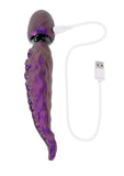 Gender X Into the Deep Rechargeable Silicone Vibrating Dildo - Purple