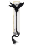 Sex & Mischief Shadow Feather Tickler - Black