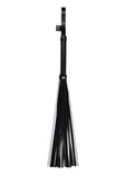 Sex & Mischief Shadow Chain Flogger Black/Silver