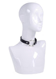 Sex & Mischief Shadow Convertible Cuffs - Black/Silver