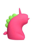 Creature Cuties Flickyhorn Flicking Rechargeable Silicone Stimulator - Pink/Yellow