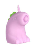 Creature Cuties Tappyhorn Tapping Rechargeable Silicone Stimulator - Fuchsia/Yellow