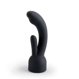 Doxy 3 Silicone Rabbit Wand Attachment Black