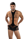 Envy Menswear Stealth Sling Bodysuit - OS - Black