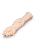 B-Vibe Fist Style Realistic Dildo with Suction Cup 14.5in - Vanilla