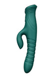 Zalo Mose 2 Rechargeable Silicone App Compatible G-Spot Rabbit Thruster - Green