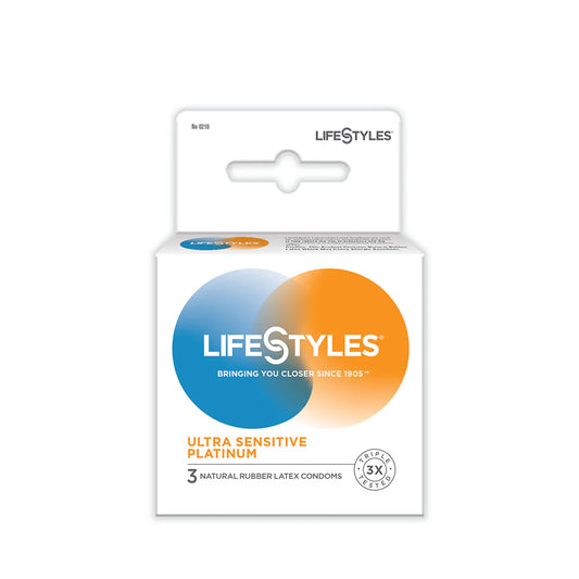 LIFESTYLES ULTRA SENSATIVE PLATINUM 3 PK