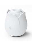 INYA The Vibrating Rose Rechargeable Silicone Clitoral Vibrator - White