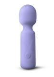 X & O's Adore Rechargeable Silicone Mini Vibrating Wand - Blue