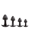 Walk Around Trainer Plugs (4 Pack) - Black