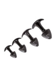 Walk Around Trainer Plugs (4 Pack) - Black