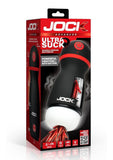 Jock Ultra Suck Sucking & Vibrating Rechargeable Masturbator - Black/White