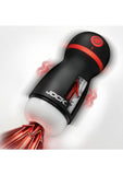 Jock Ultra Suck Sucking & Vibrating Rechargeable Masturbator - Black/White