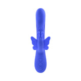 Evolved Butterfly Dreams Rechargeable Dual Stim Vibe Silicone Blue