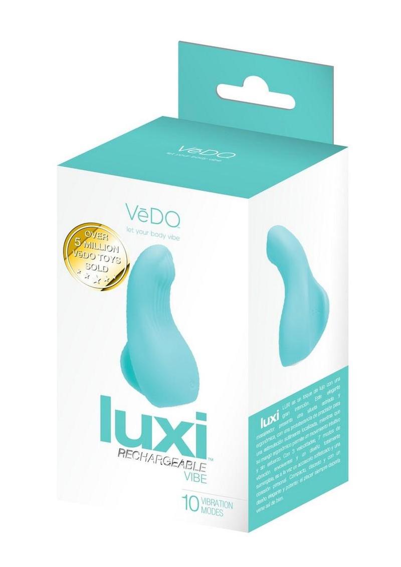 VeDO Luxi Silicone Rechargeable Clitoral Finger Vibrator