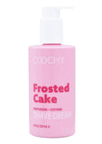 Coochy Shave Cream Frosted Cake