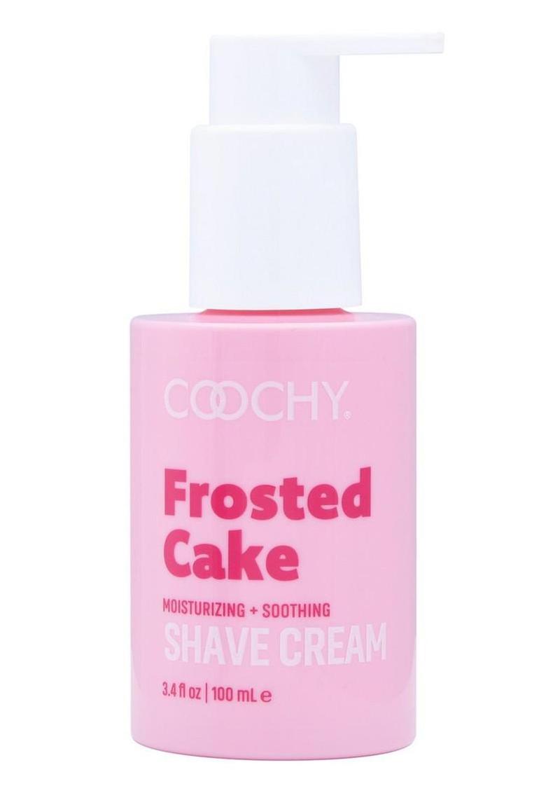 Coochy Shave Cream Frosted Cake