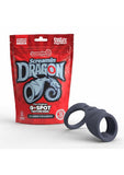 Screamin' Dragon Storm Dragon G-Spot Silicone Texture Cock Ring / BLUE
