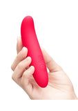 Together Silhouette Silicone Rechargeable G-Spot Vibrator 5in - Pink