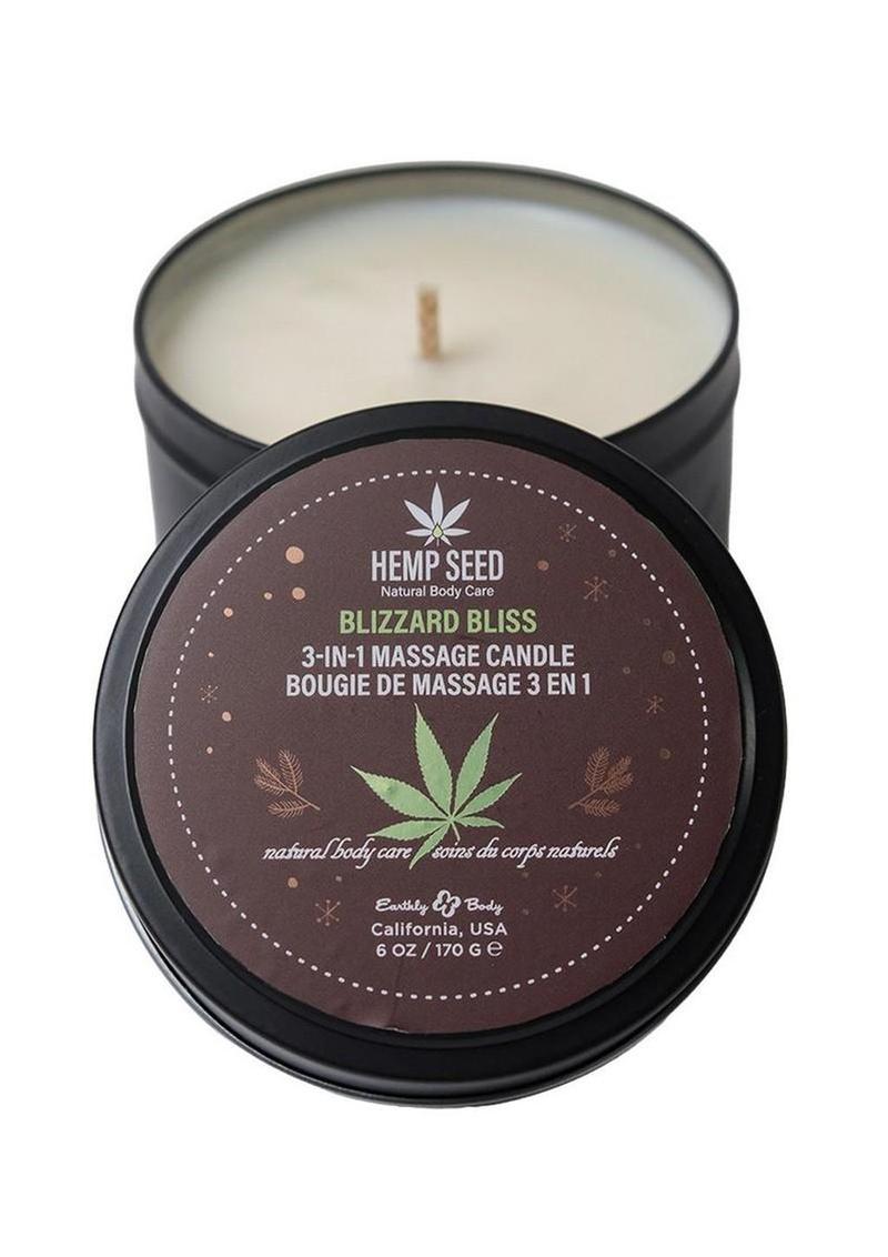 Earthly Body Hemp Seed 3-In-1 Holiday 2026 Candle