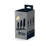 VeDO Trio Anal Plug Set Black