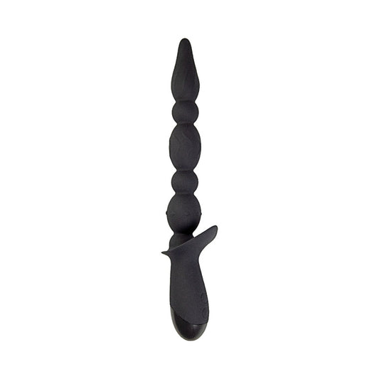 Vibrating Buttfuk Vibrating Anal Wand Black